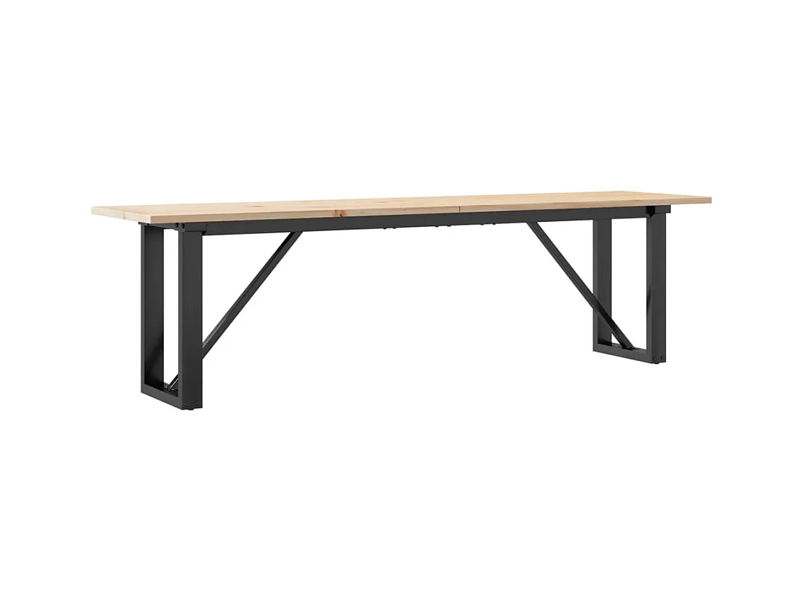 Table basse rectangulaire style marron 160 x 40 x 45 cm DEC036237