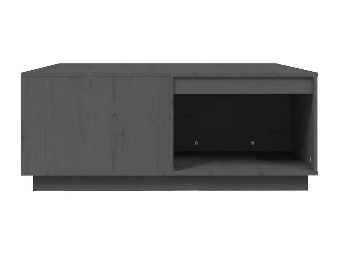 Table basse design moderne bois marron 100 x 101 x 40.5 cm DEC039146