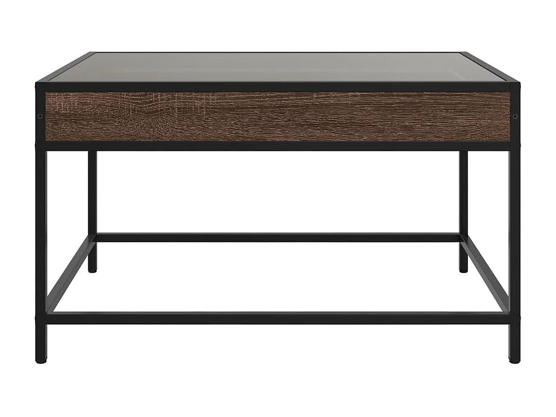 Table basse de salon bois 70 x 50 x 41 cm DEC037469