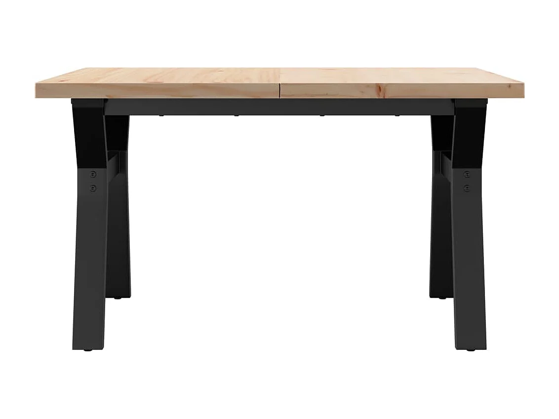 Table basse rectangulaire style marron 80 x 80 x 45.5 cm DEC036294