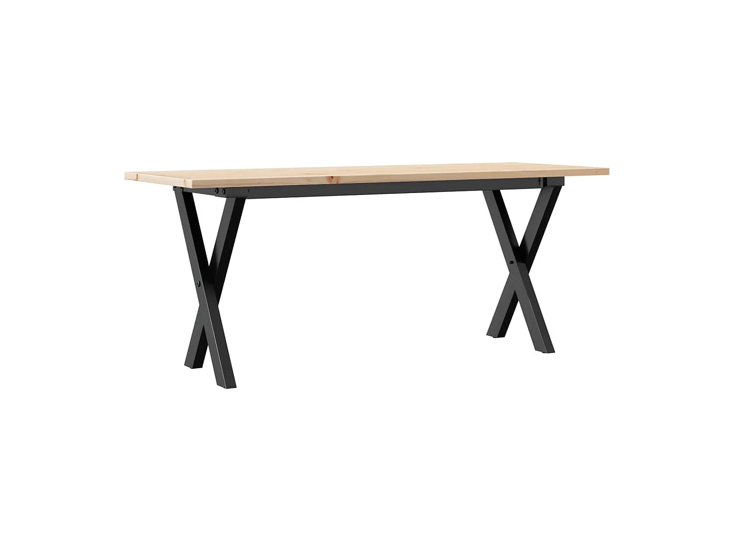 Table basse rectangulaire style marron 110 x 40 x 45 cm DEC036257