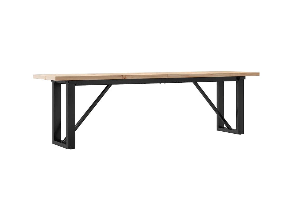 Table basse rectangulaire style marron 160 x 40 x 45.5 cm DEC036238