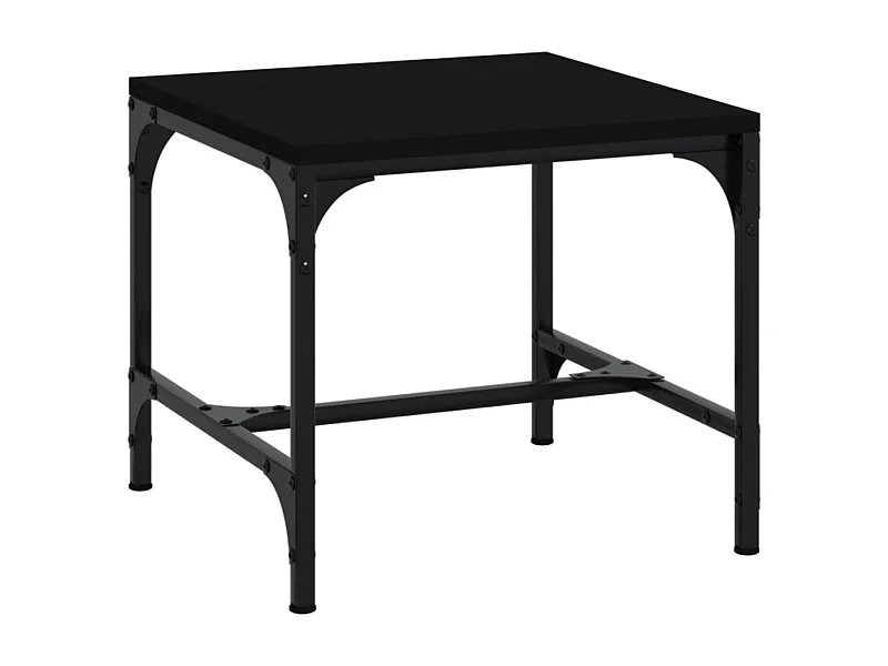 Table basse table d'appoint marron 50 x 50 x 35 cm DEC039661