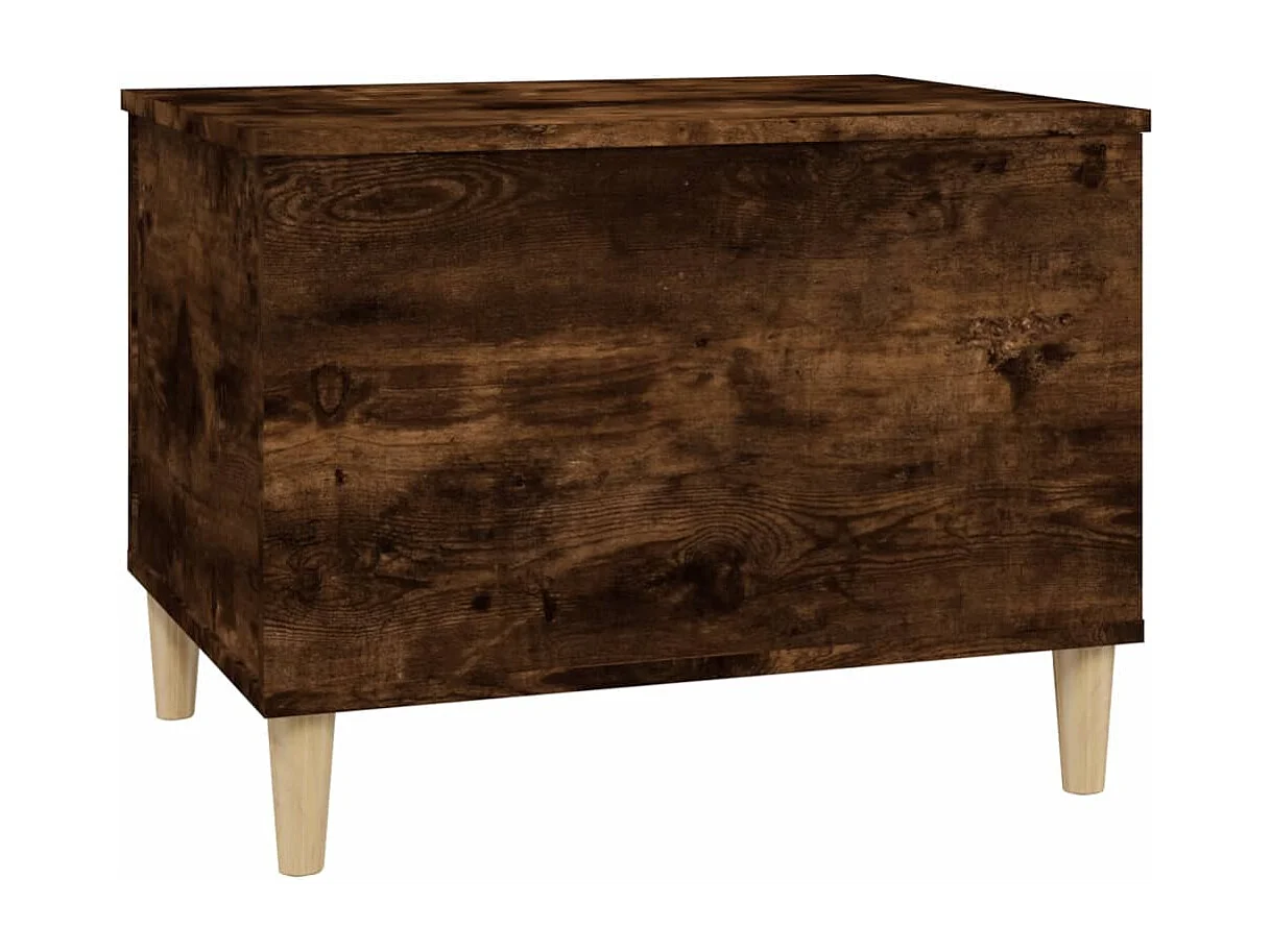 Table basse avec plateau bois marron 60 x 44.5 x 45 cm DEC038442