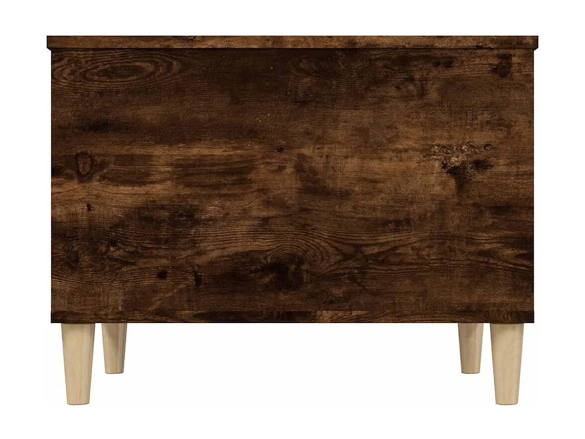 Table basse avec plateau bois marron 60 x 44.5 x 45 cm DEC038442