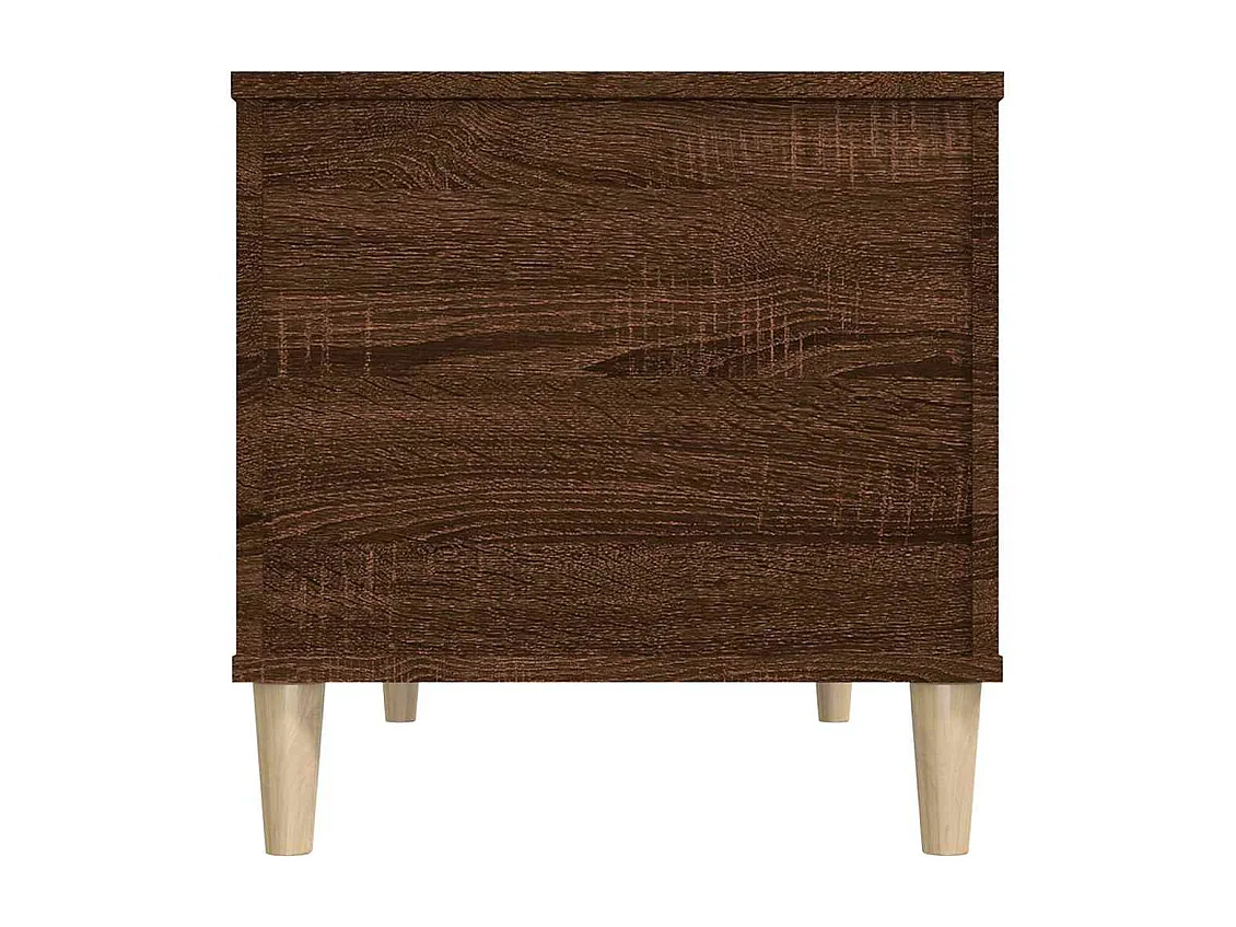 Table basse avec dessus bois marron 90 x 44.5 x 45 cm DEC038773