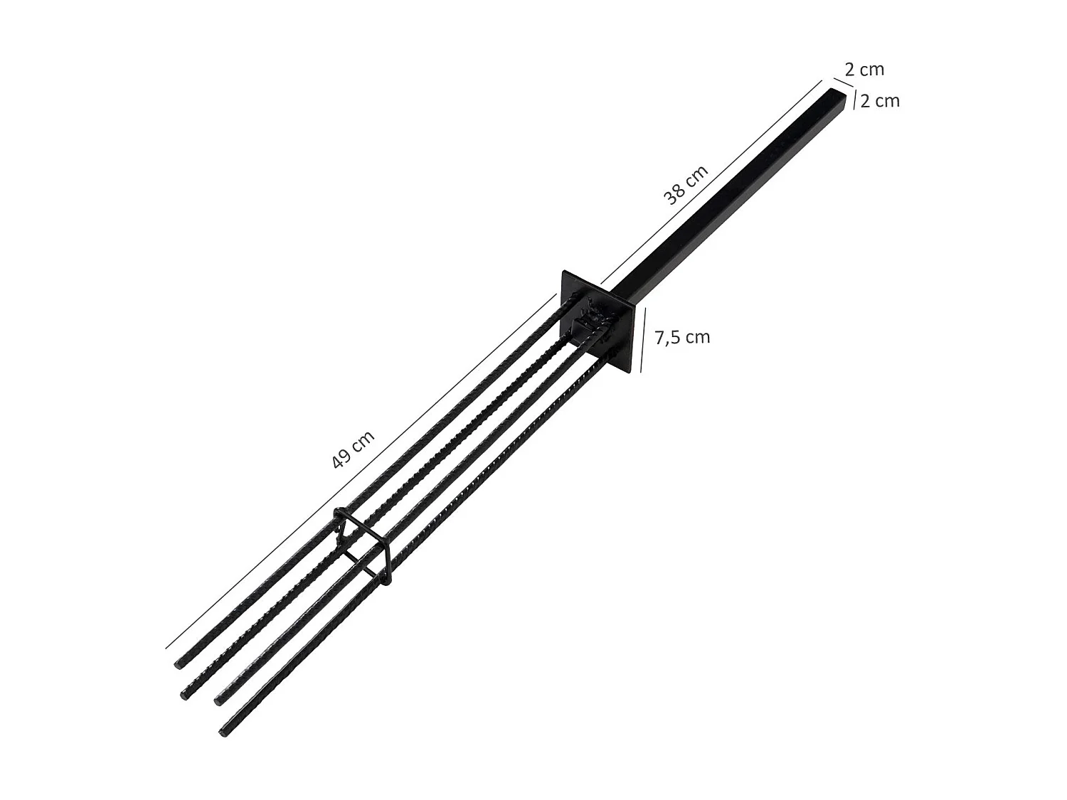 Brise vue wpc sarthe aluminium 100 x 10 x 480 cm 04_0005937