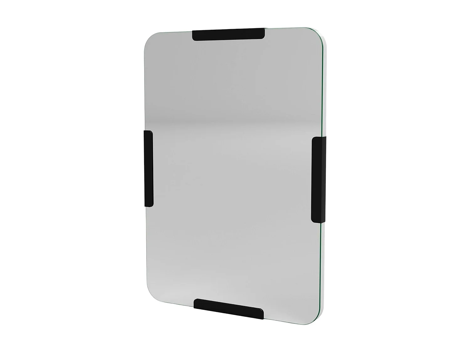 Miroir d'entrée mural avec détails noirs 70 cm CODY