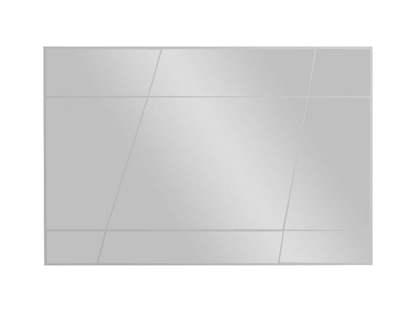 Miroir rectangulaire mural 75 cm - design gravé CODY