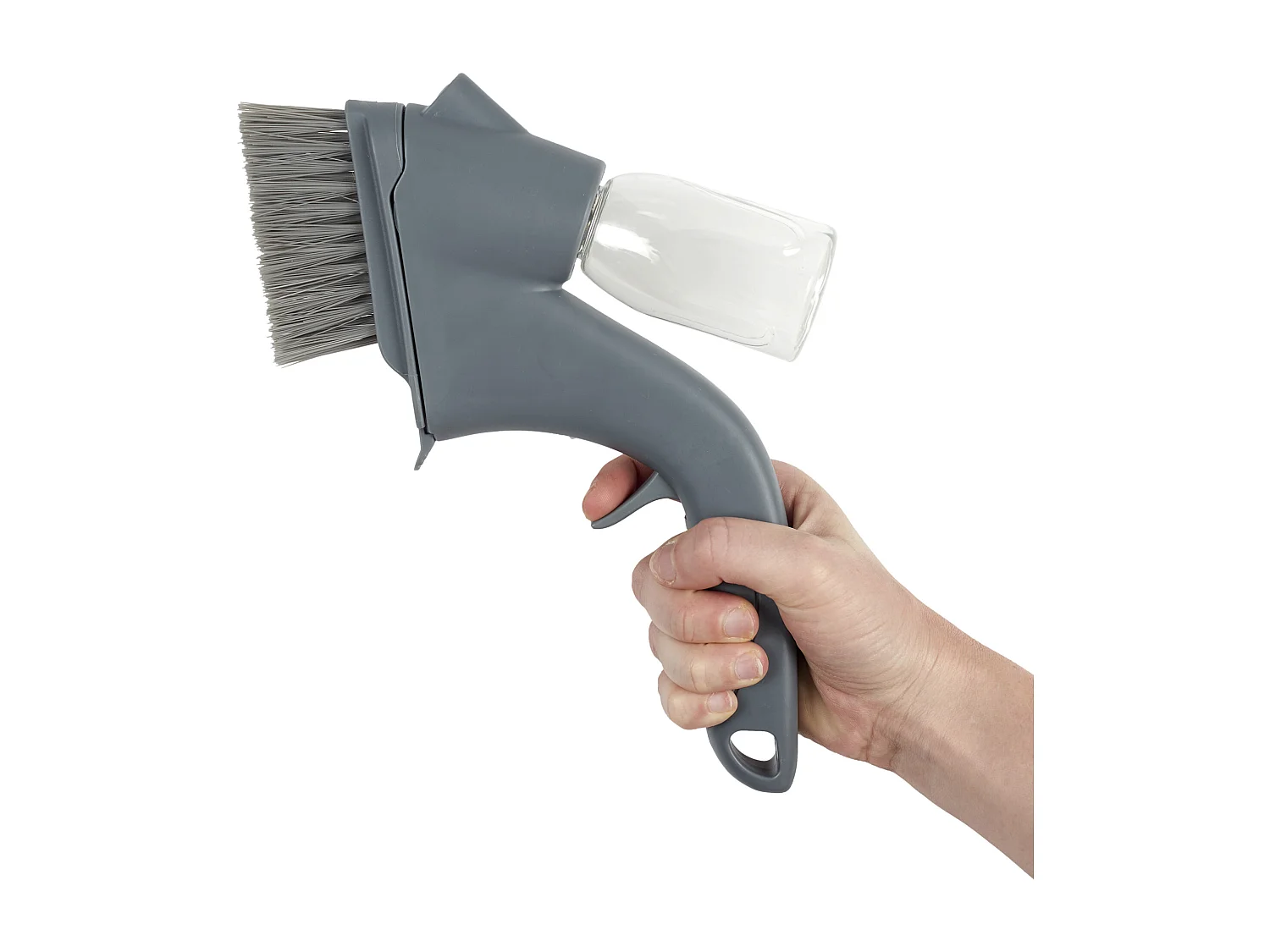 Pistolet de Nettoyage avec Réservoir M18 - Nettoyage Facile des Joints de Carrelage et Fenêtres - Gris