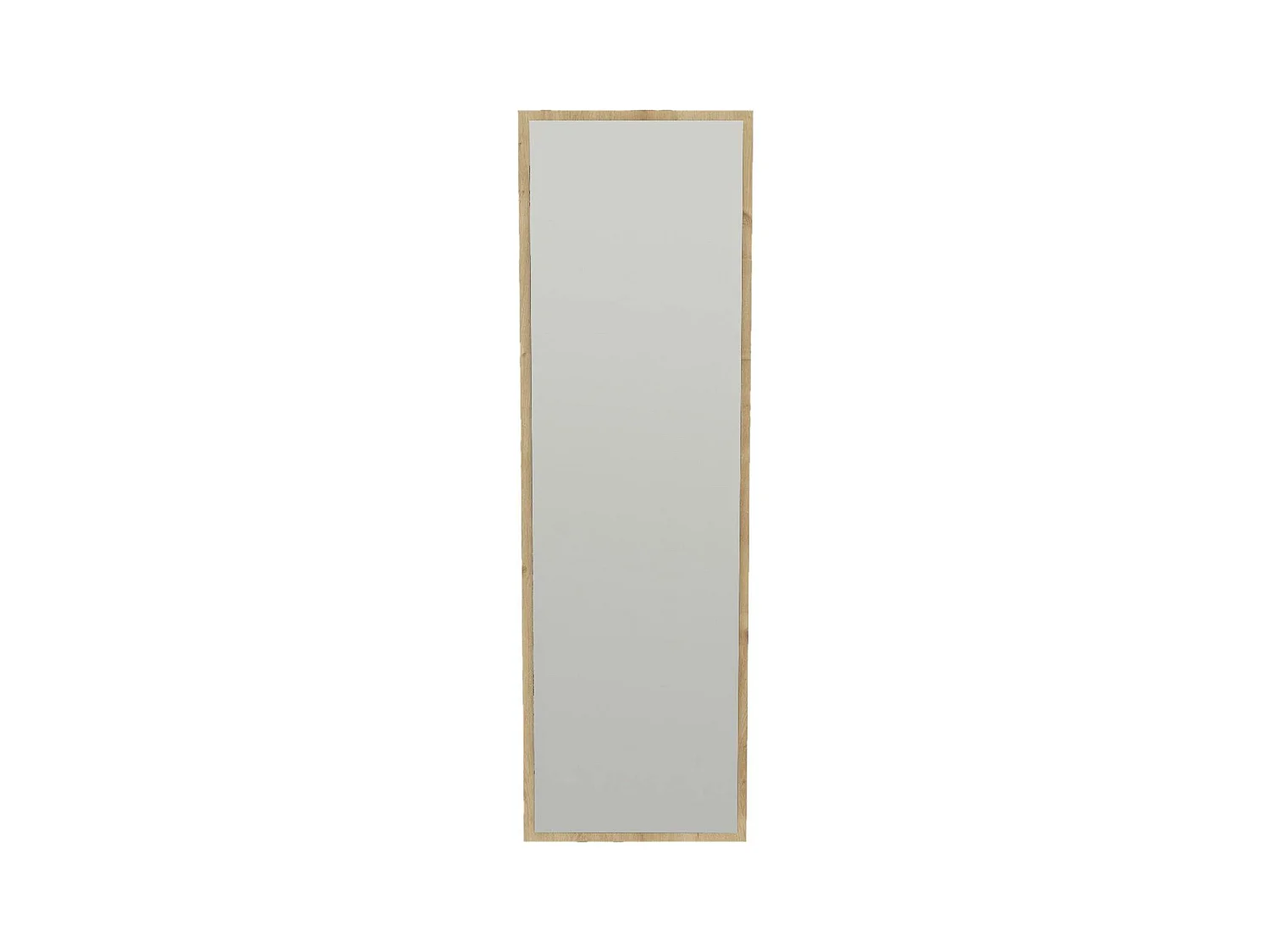 Grand miroir plein pied effet bois style moderne 160 cm CODY