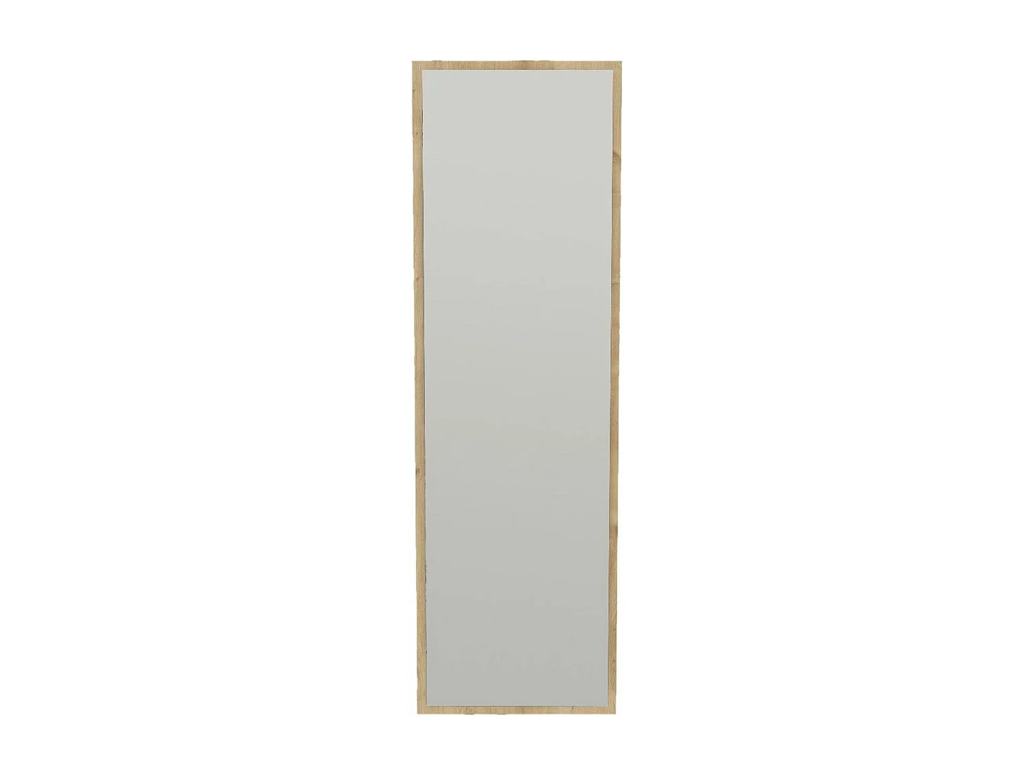 Grand miroir plein pied effet bois style moderne 160 cm CODY