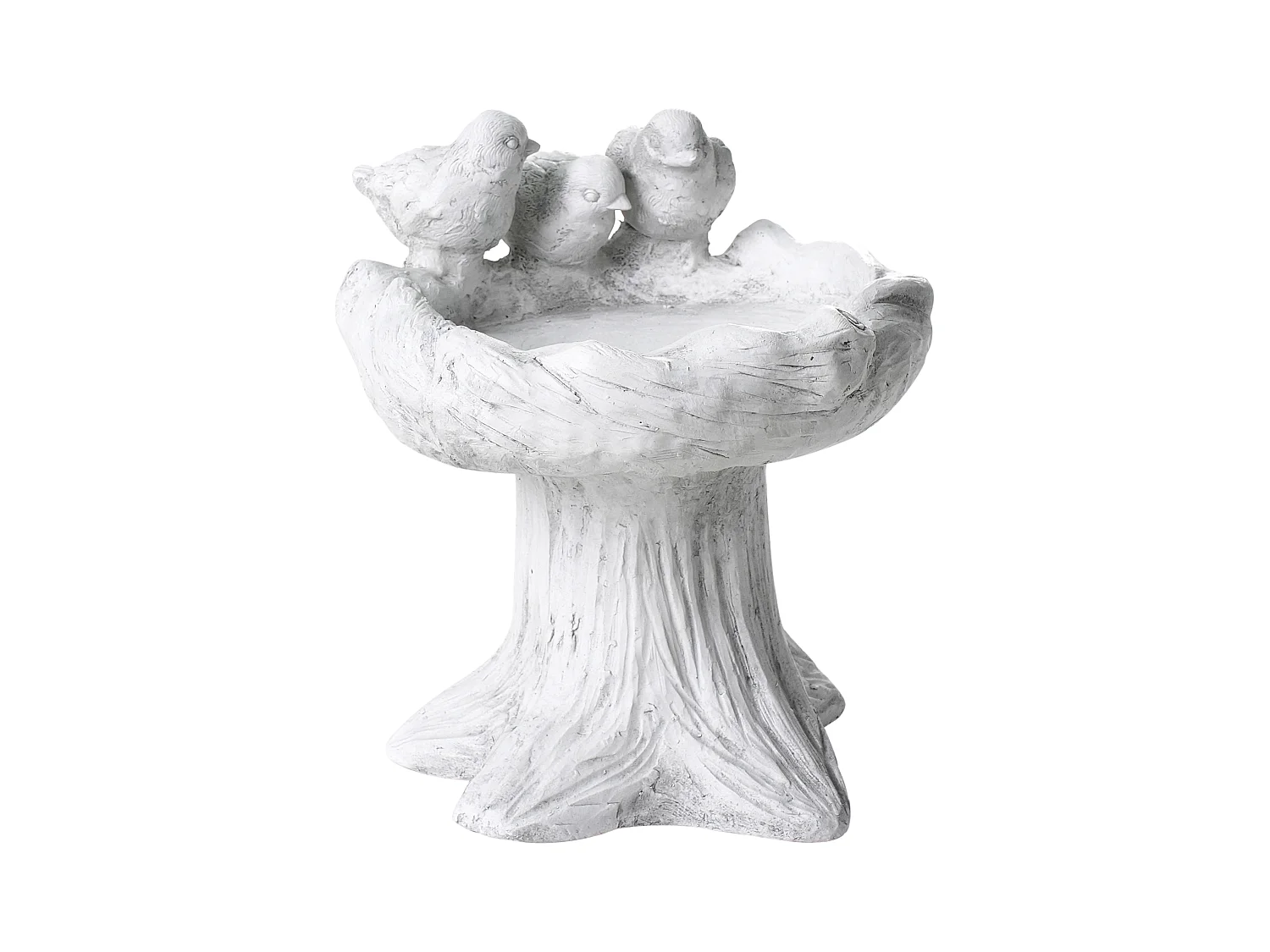 Bassin à oiseaux JEZZA Oiseau Gris