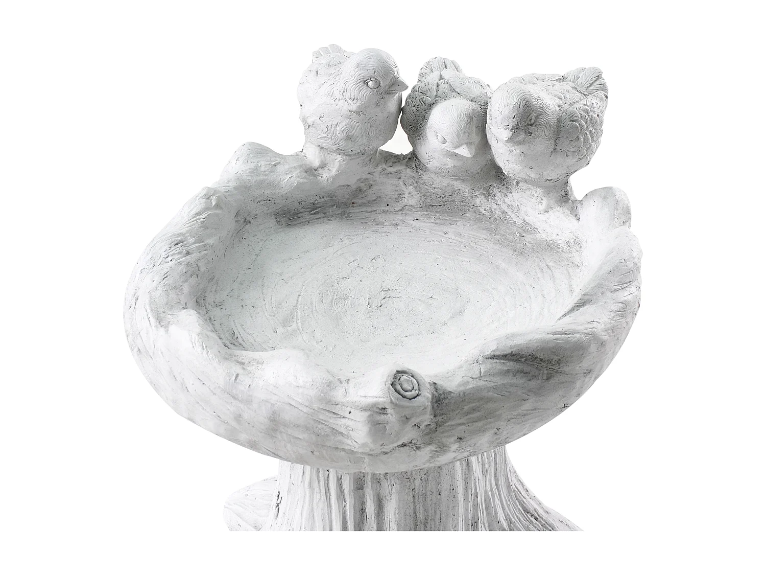 Bassin à oiseaux JEZZA Oiseau Gris