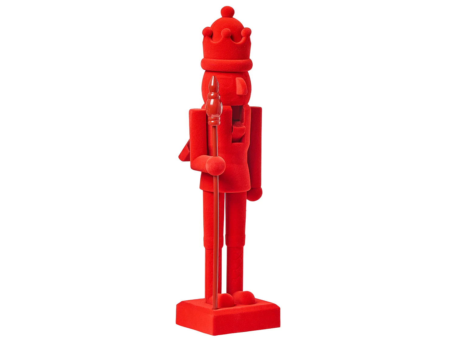 Set of 2 Figurines FLATEY Nutcracker 40 cm Red