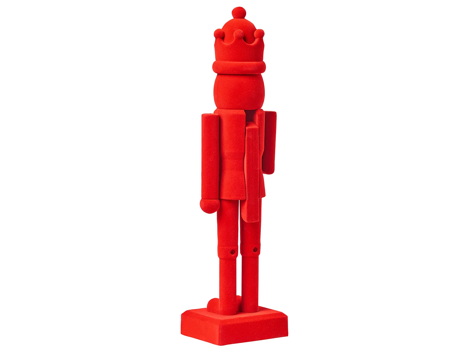 Set of 2 Figurines FLATEY Nutcracker 40 cm Red