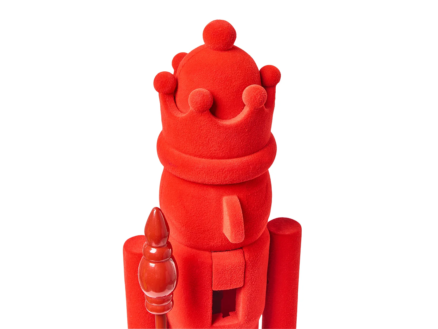 Set of 2 Figurines FLATEY Nutcracker 40 cm Red