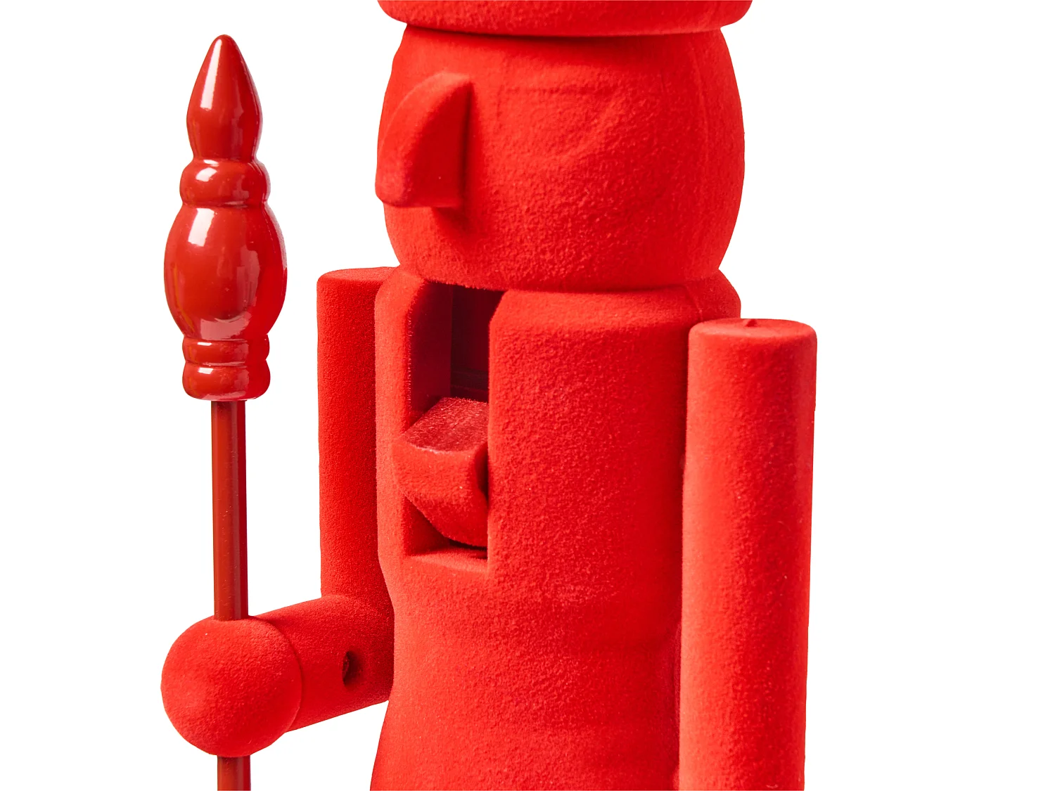 Set of 2 Figurines FLATEY Nutcracker 40 cm Red