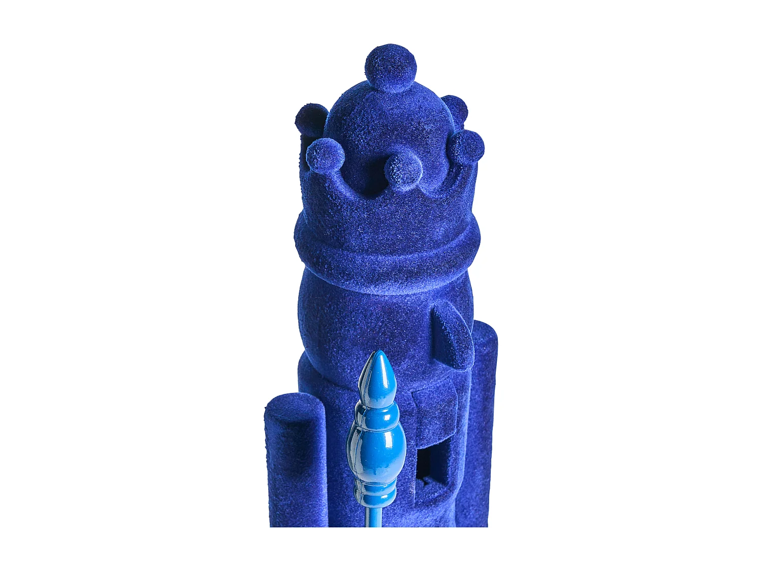 Lot de 2 figurines FLATEY Casse-noisette 40 cm Bleu
