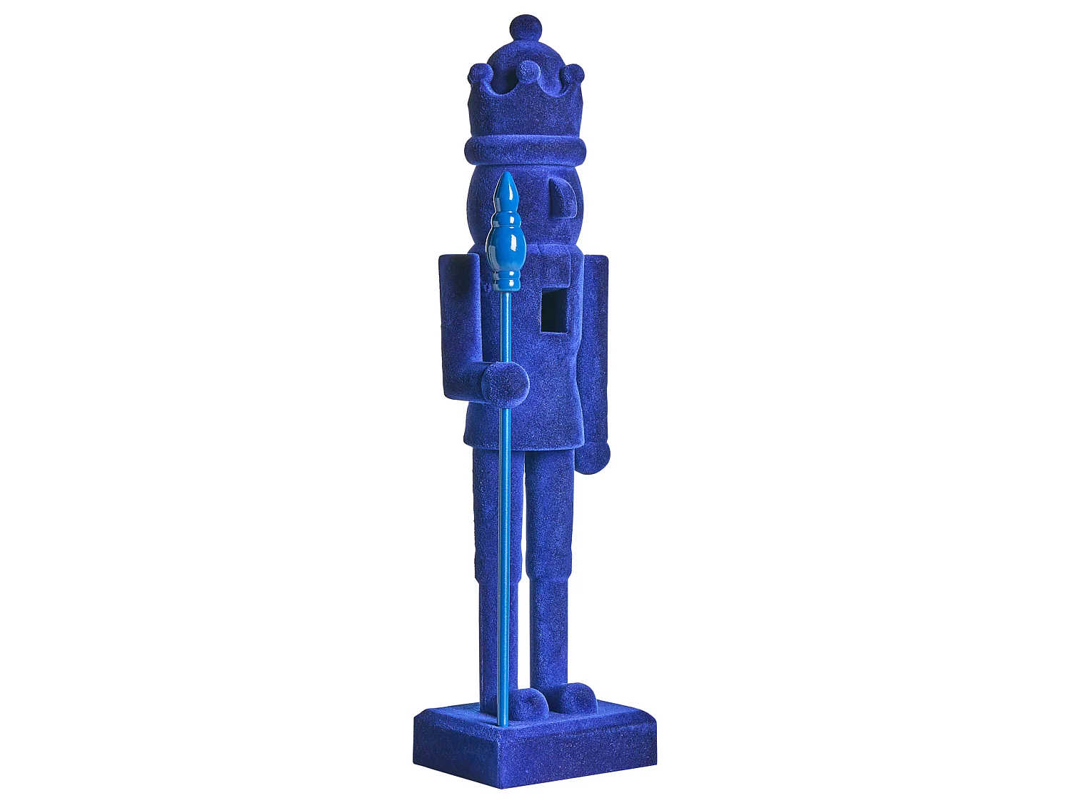 Set of 2 Figurines FLATEY Nutcracker 40 cm Blue