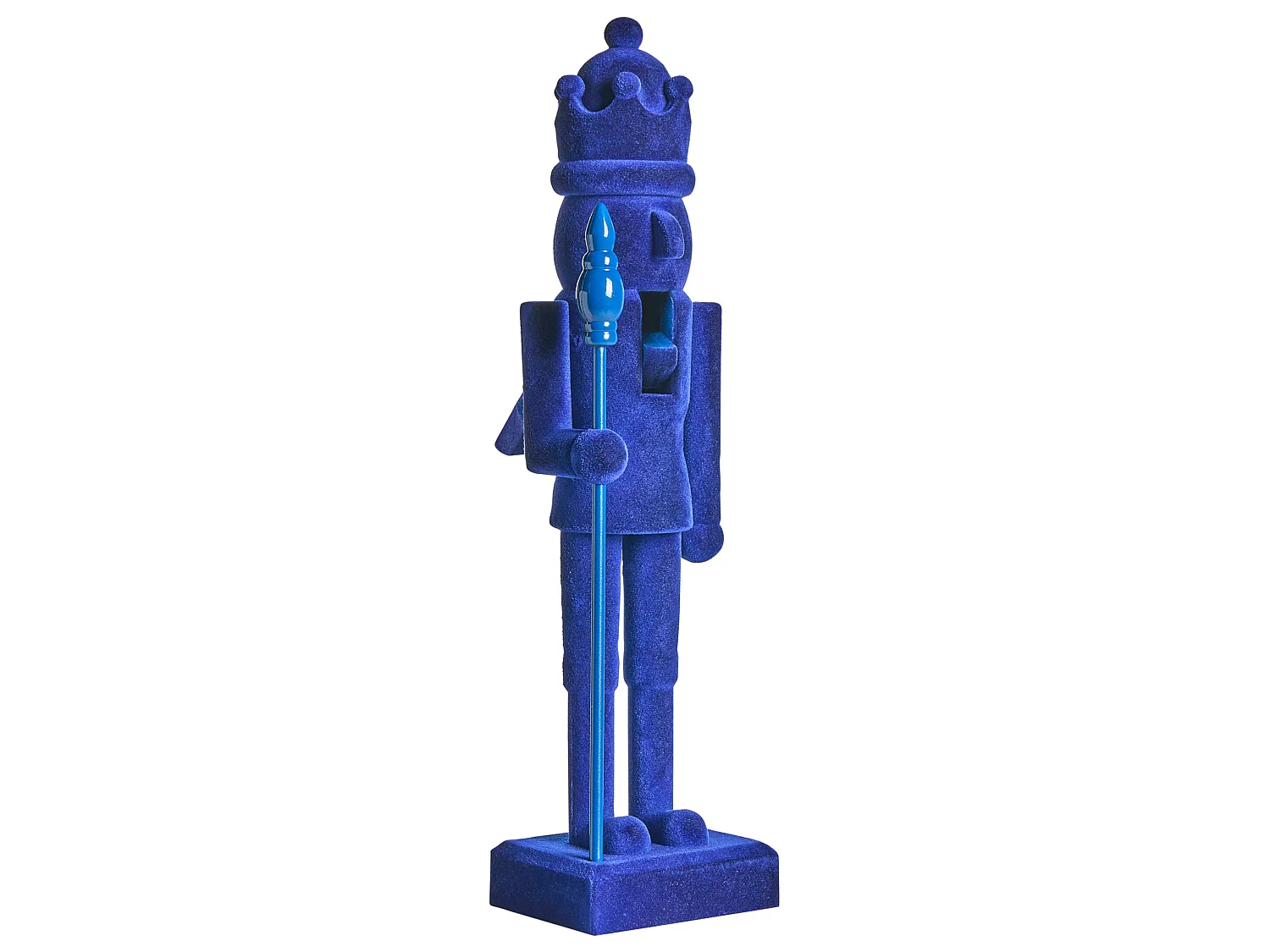 Set of 2 Figurines FLATEY Nutcracker 40 cm Blue
