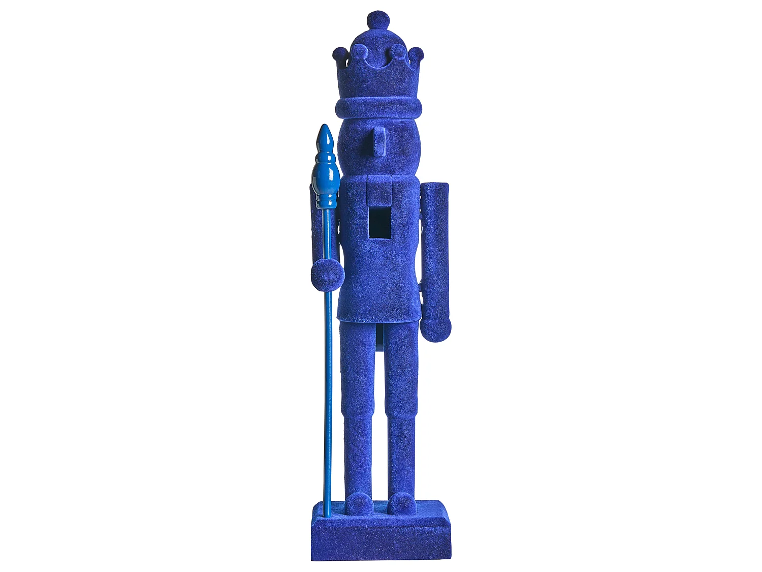 Set of 2 Figurines FLATEY Nutcracker 40 cm Blue