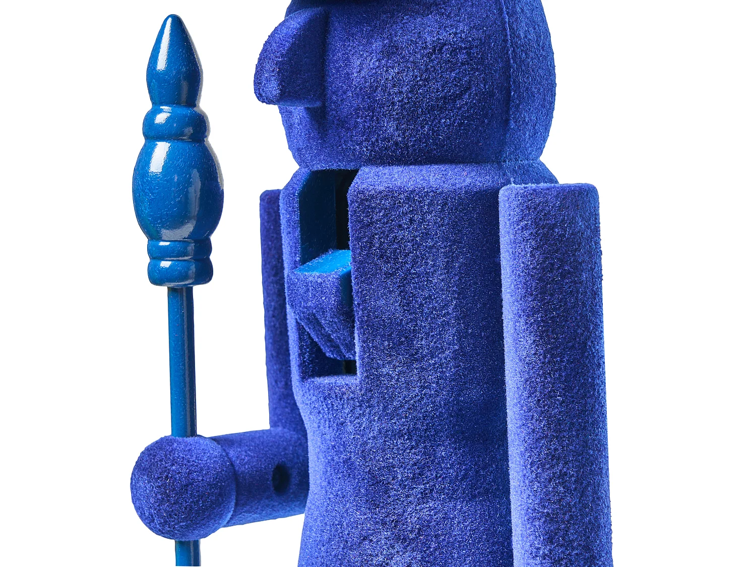 Set of 2 Figurines FLATEY Nutcracker 40 cm Blue