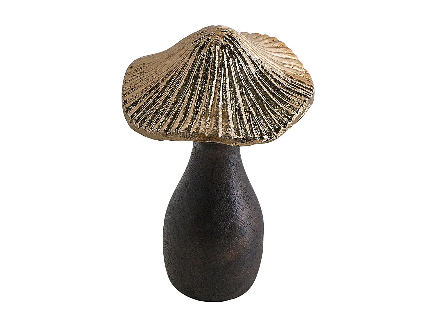 Lot de 2 figurines Champignon DUBLJANI Noir/doré