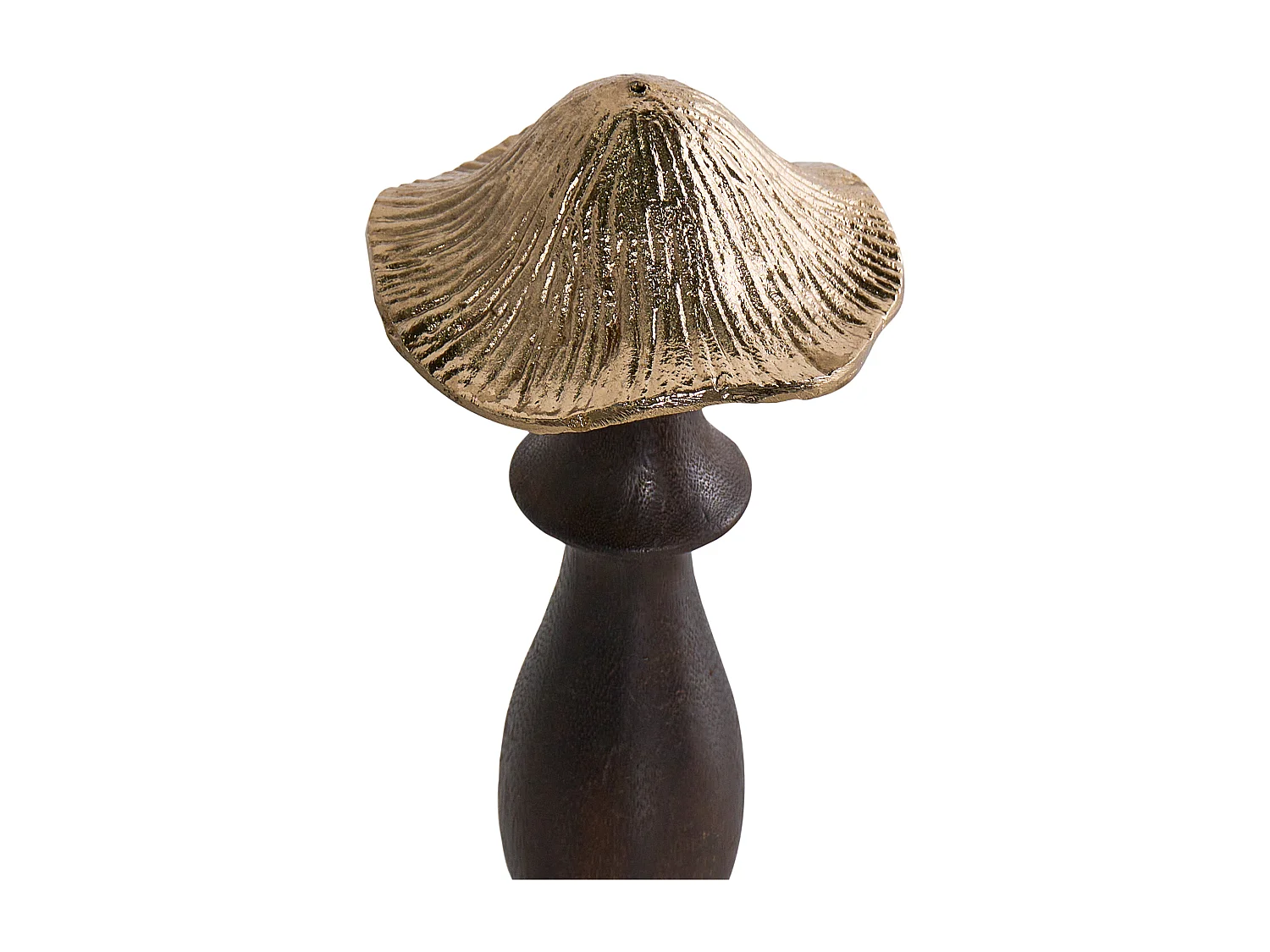 Lot de 2 figurines Champignon DUBLJANI Noir/doré