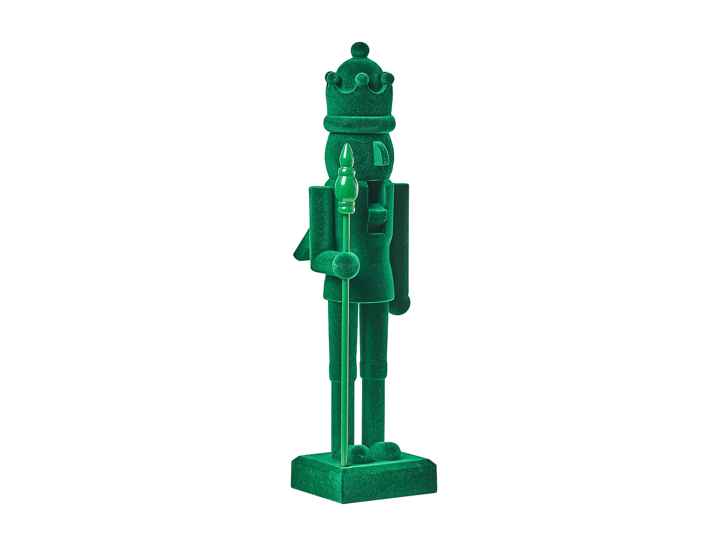 Lot de 2 figurines FLATEY Casse-noisette 40 cm Vert