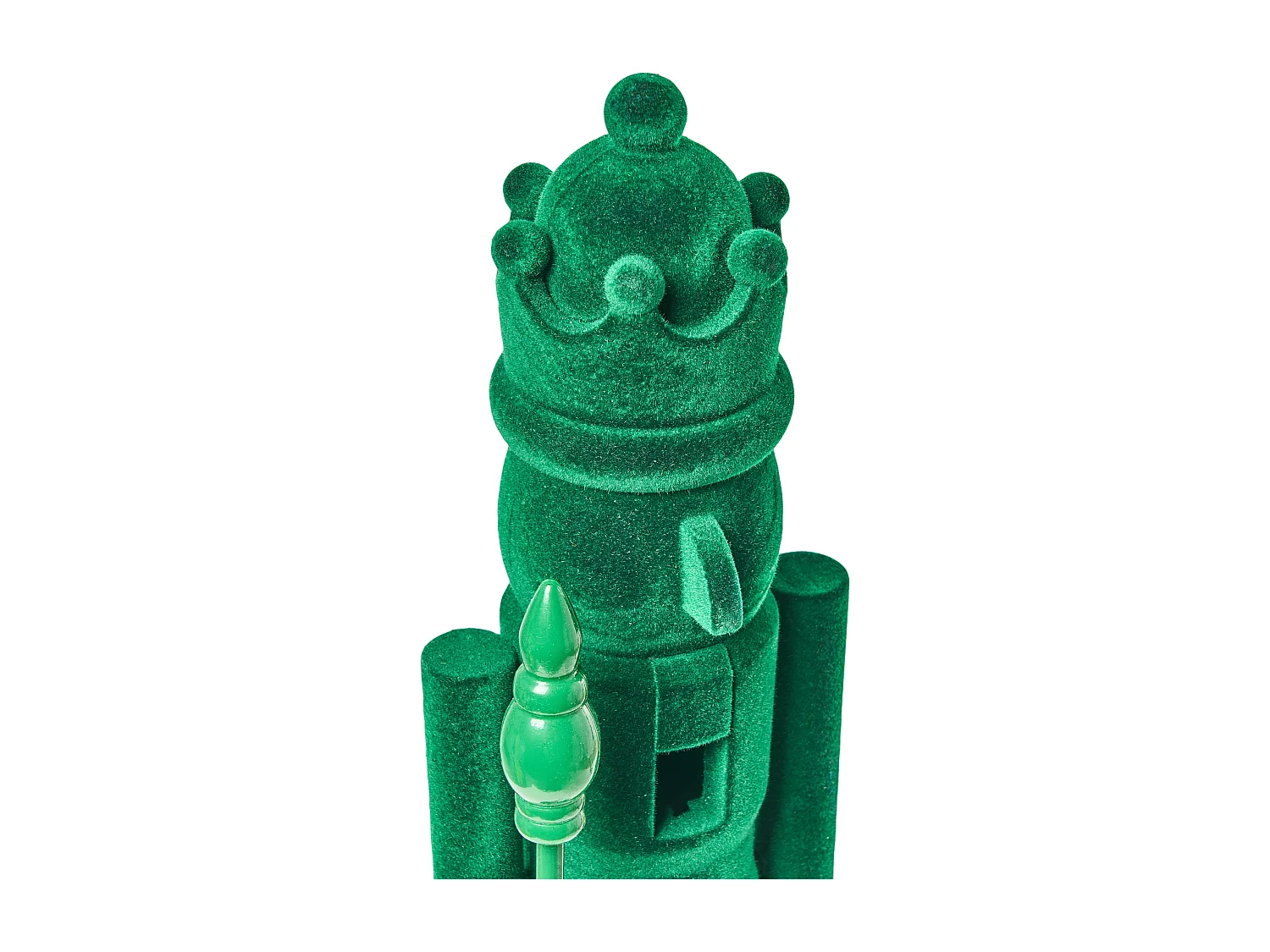 Lot de 2 figurines FLATEY Casse-noisette 40 cm Vert