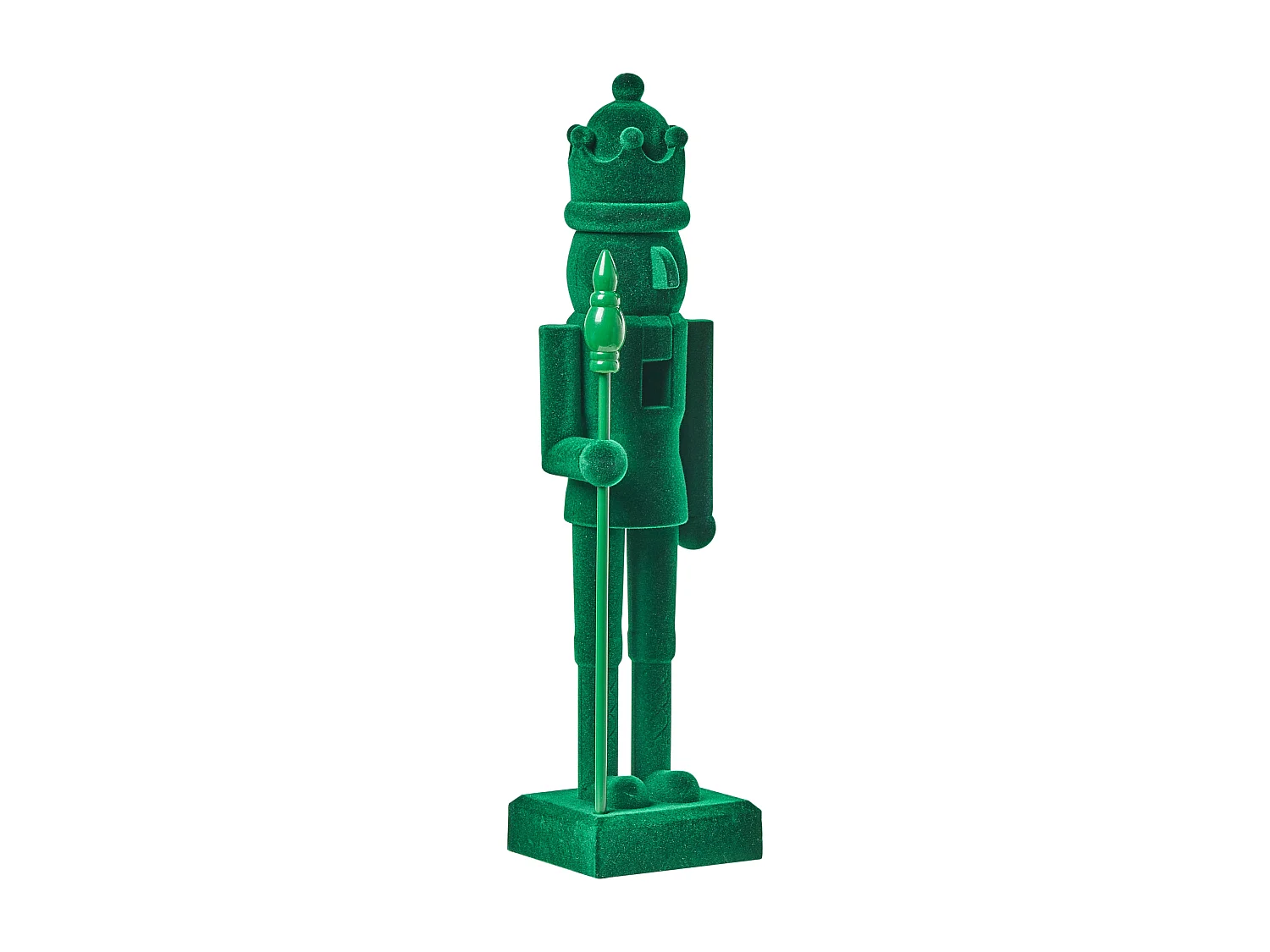 Lot de 2 figurines FLATEY Casse-noisette 40 cm Vert