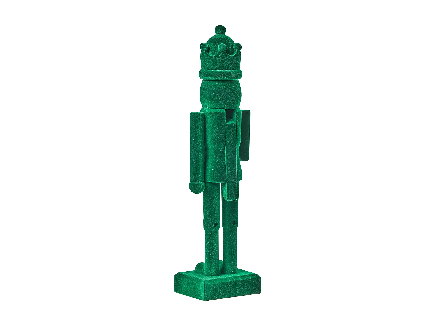 Lot de 2 figurines FLATEY Casse-noisette 40 cm Vert