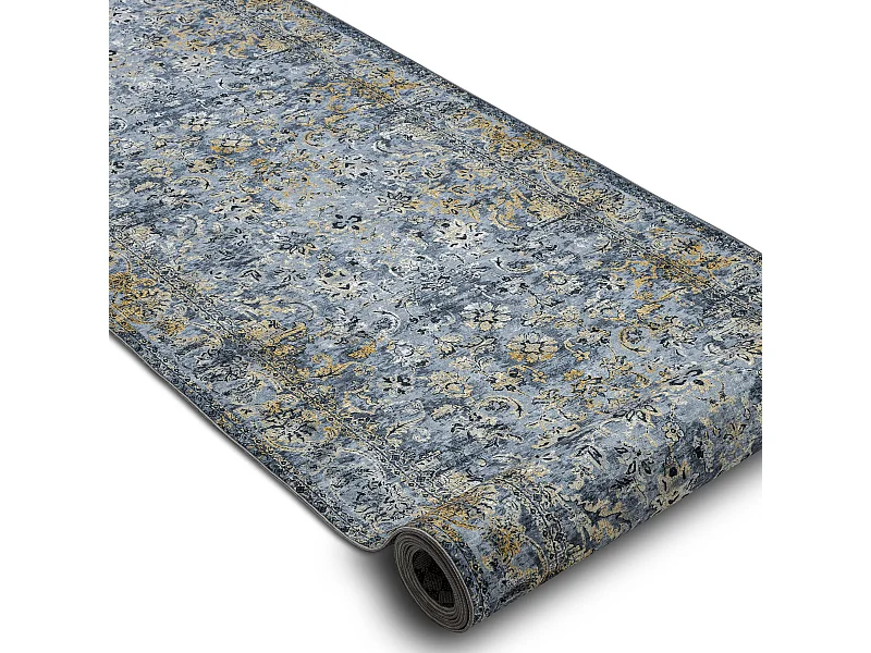 Alcatifa do corredor com reforço de borracha LOTUS NOMAD 29671 Orname 120x610 cm