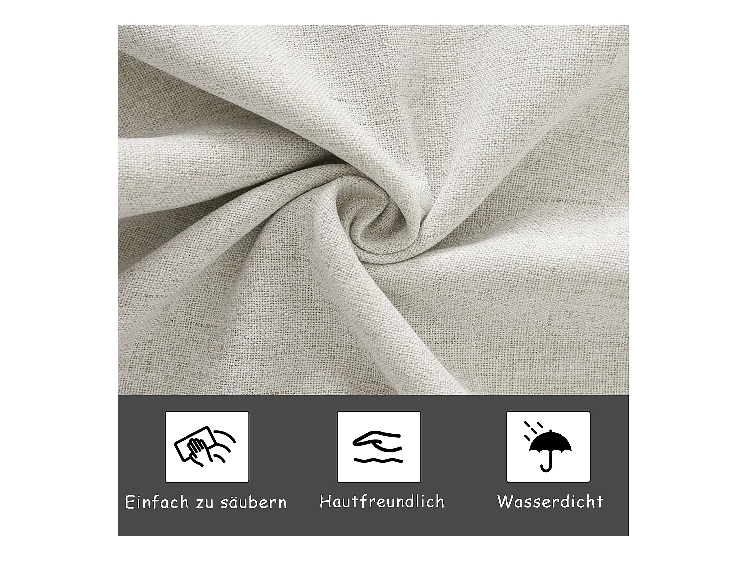 160x200cm Bett, Stauraum, Lattenrost, LED-Beleuchtung und hochklappbares Kopfteil, Beige