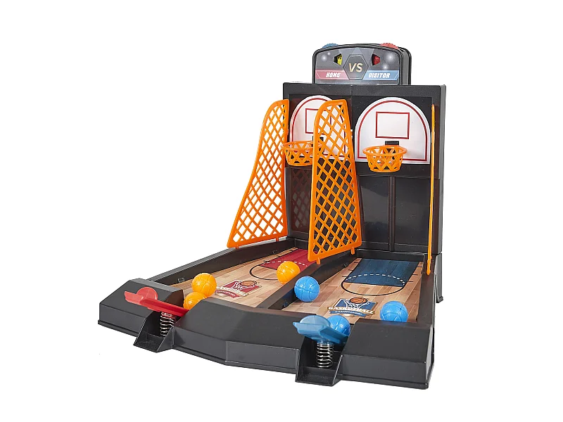 Jeu De Basketball En Duo Gris, Orange, Marron