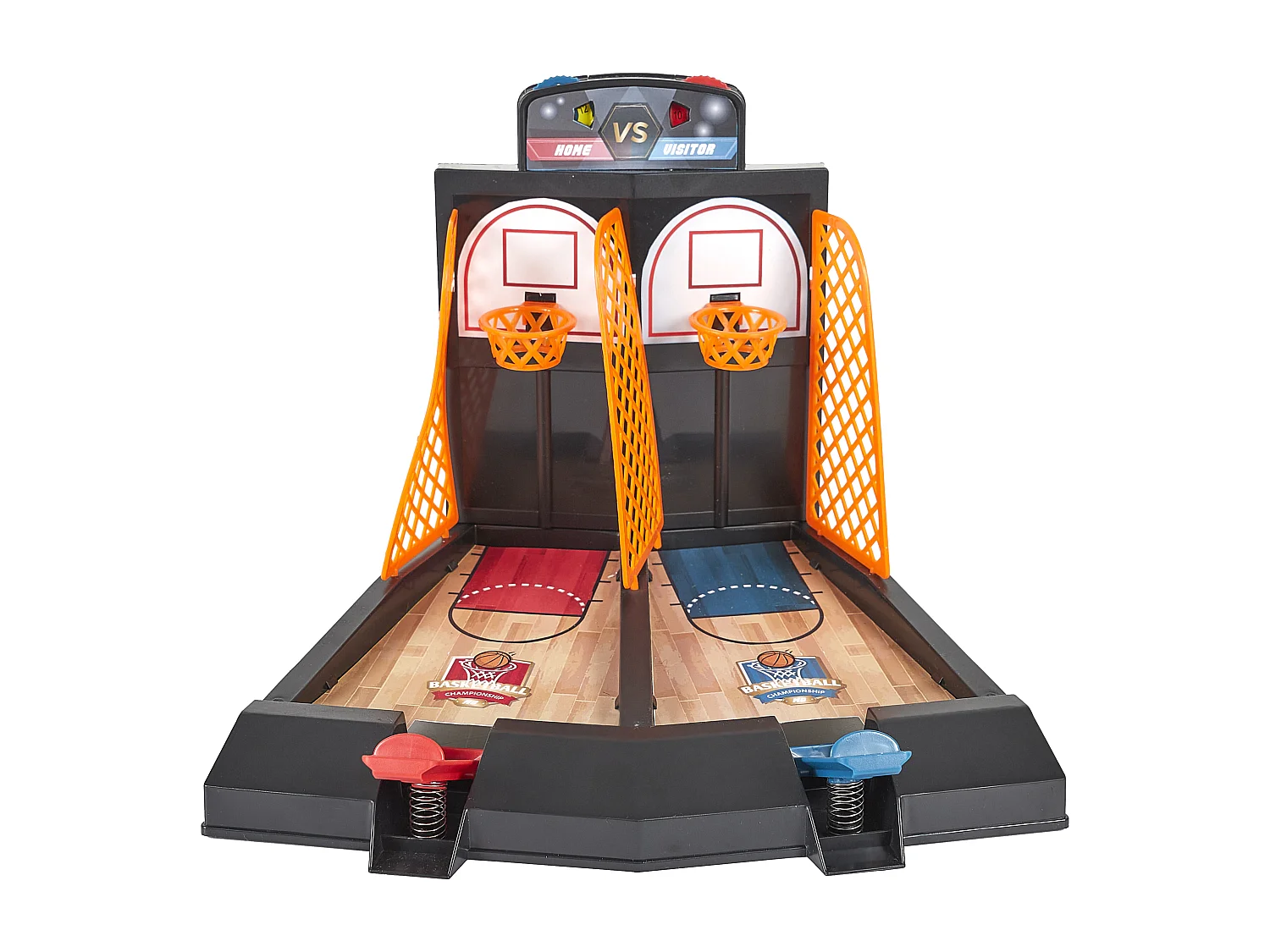 Jeu De Basketball En Duo Gris, Orange, Marron