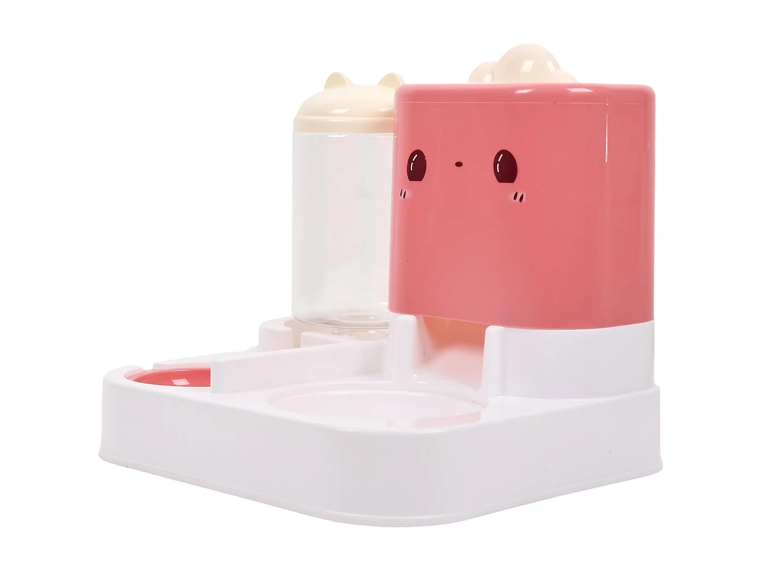 Distributeur Eau Et Croquette 960ml Rose