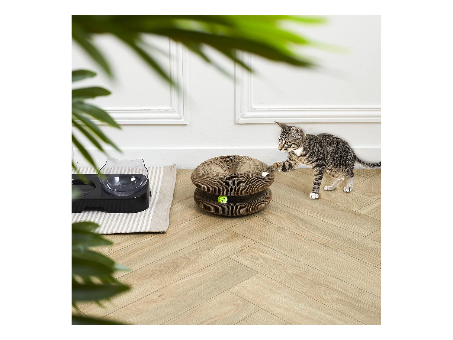 Jeu Griffoir Pour Chat Marron