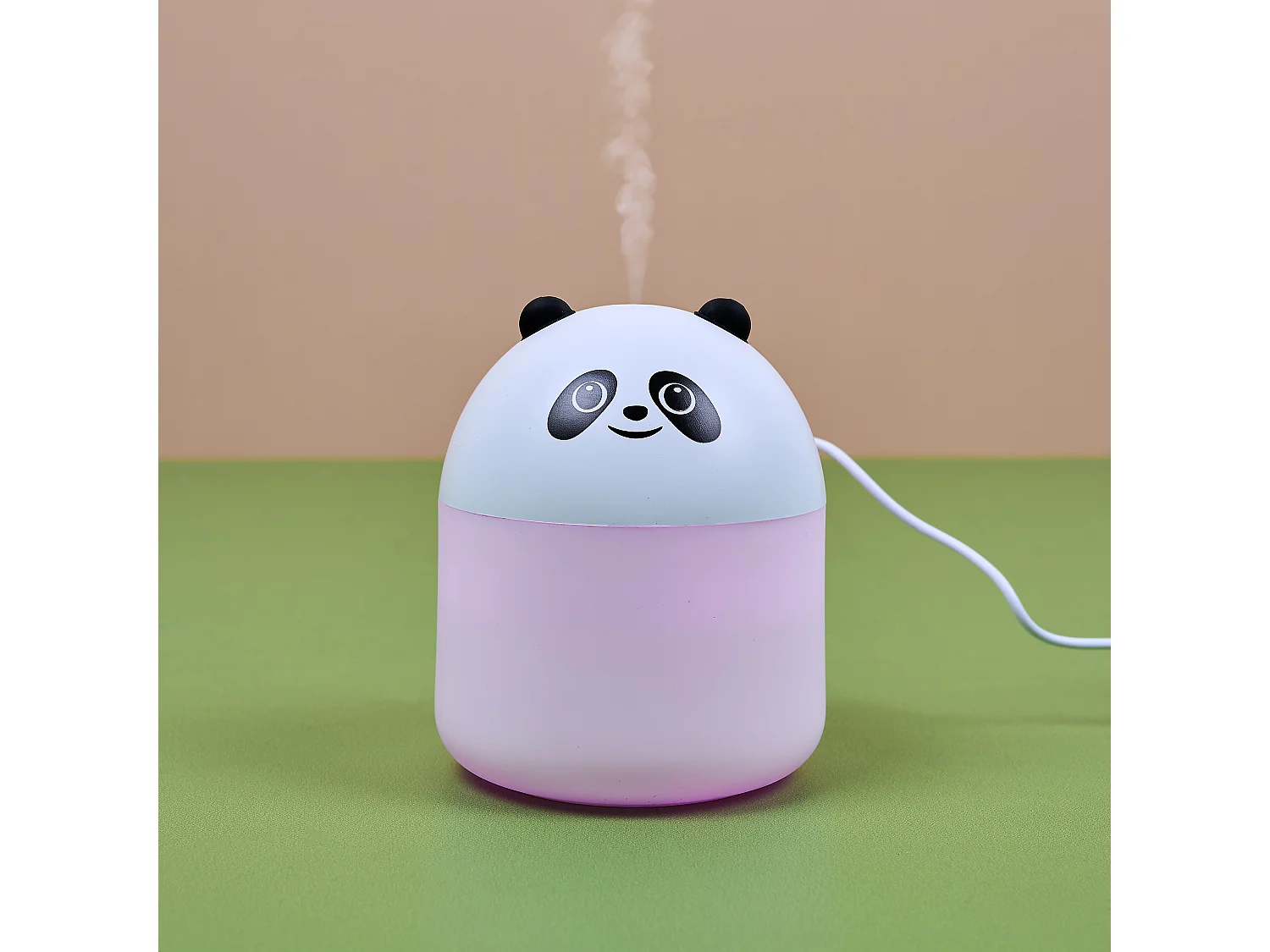 Diffuseur Panda H10cm Noir, Blanc