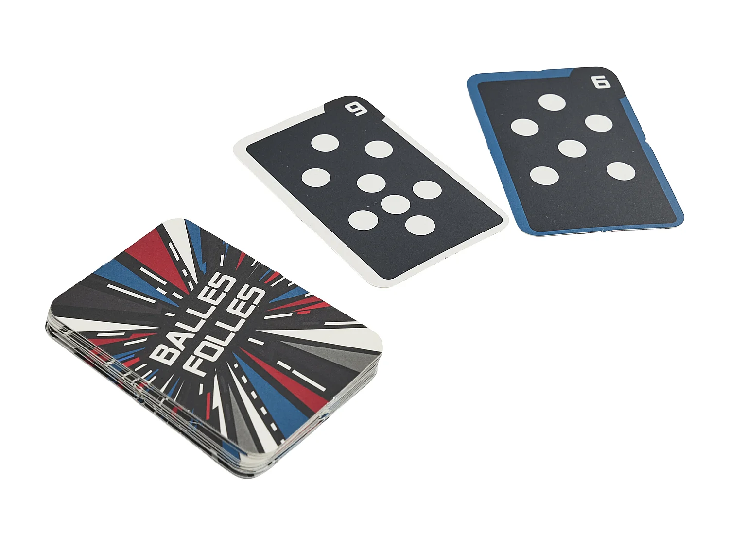 Jeu De Rebondi'forme Noir, Blanc, Bleu