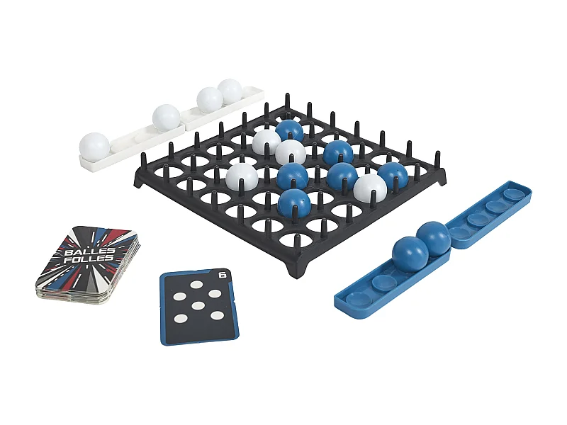 Jeu De Rebondi'forme Noir, Blanc, Bleu