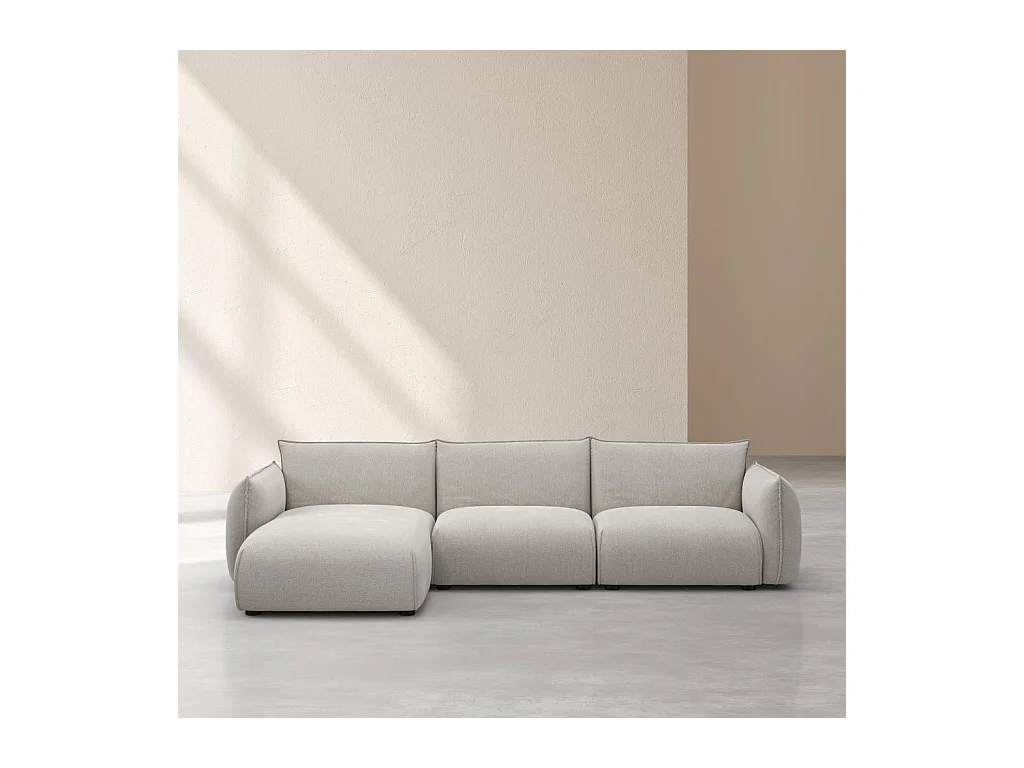 Habitat - Canapé d'angle gauche en tissu - Gris perle - Design by Morten Georgsen - Celeste