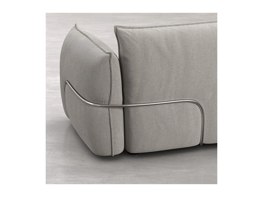 Habitat - Canapé d'angle gauche en tissu - Gris perle - Design by Morten Georgsen - Celeste