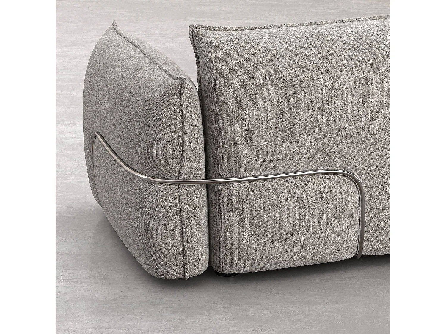Habitat - Canapé d'angle gauche en tissu - Gris perle - Design by Morten Georgsen - Celeste