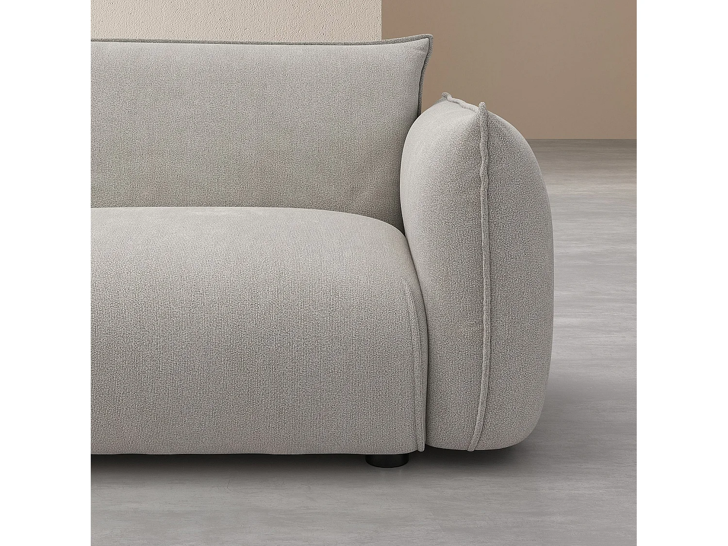 Habitat - Canapé d'angle gauche en tissu - Gris perle - Design by Morten Georgsen - Celeste