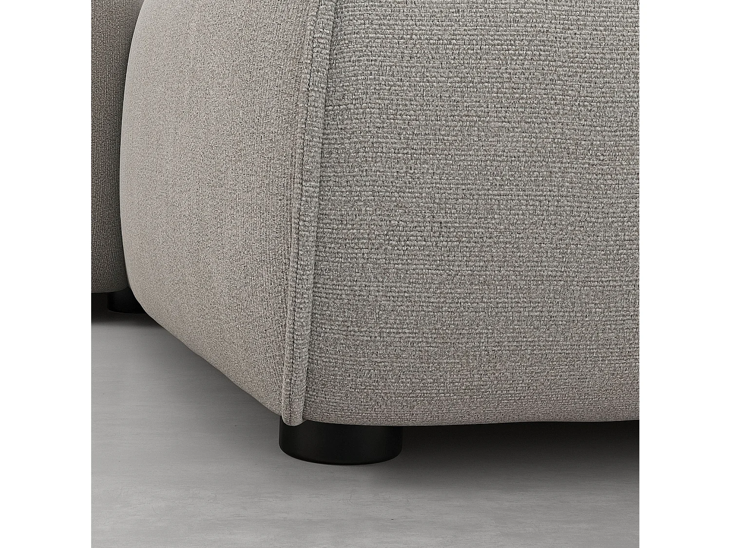 Habitat - Canapé d'angle gauche en tissu - Gris perle - Design by Morten Georgsen - Celeste