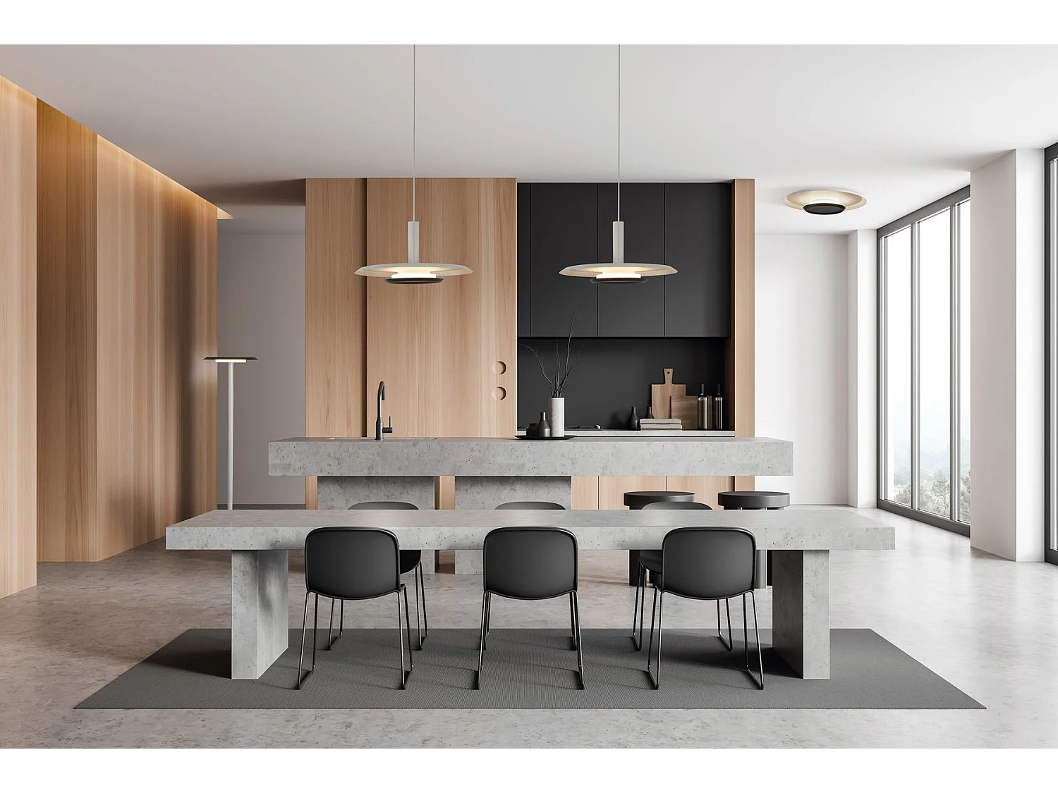 Lampadaire Tina, Mantra
