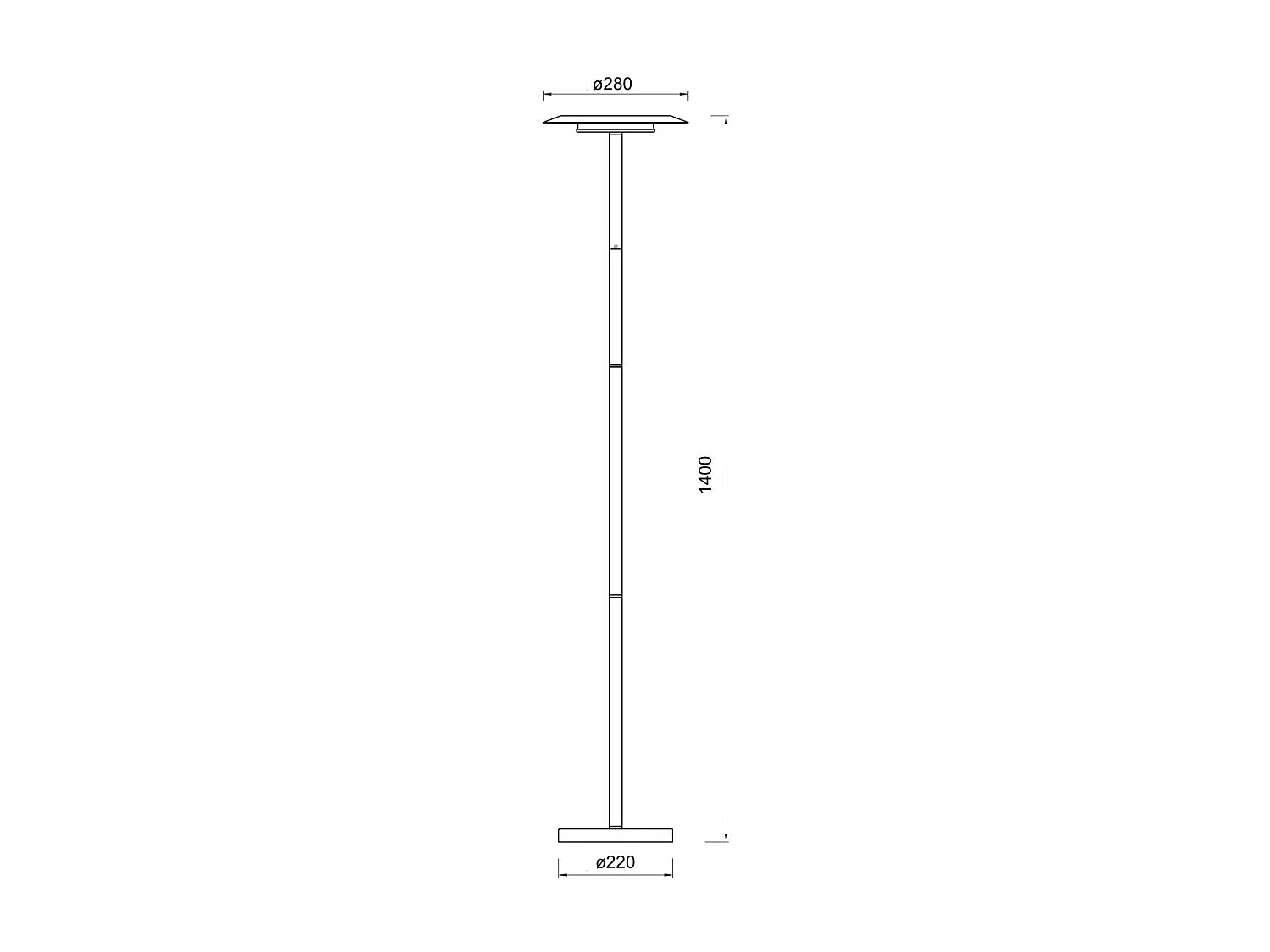 Lampadaire Tina, Mantra