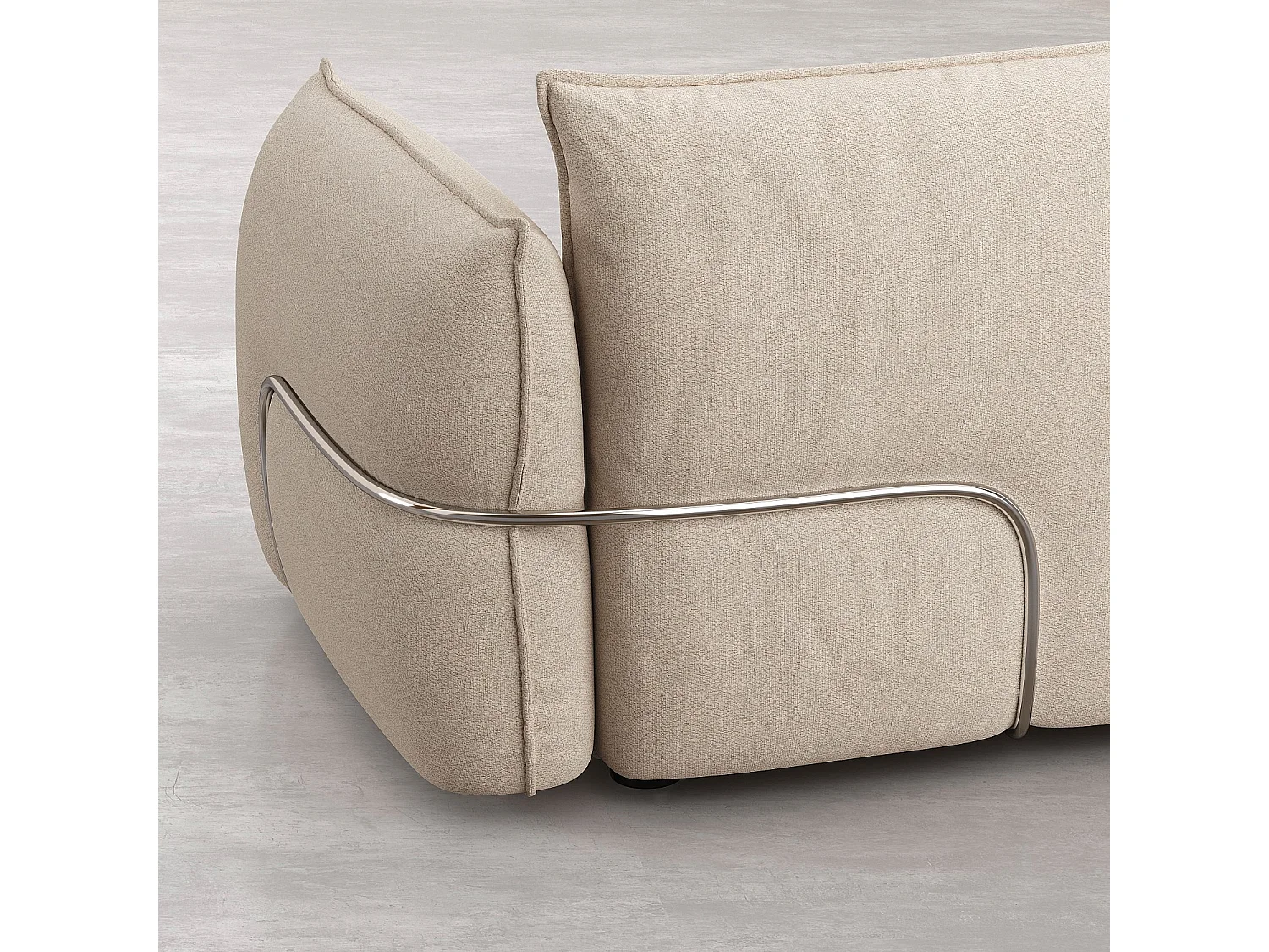 Habitat - Canapé d'angle gauche en tissu - Écru - Design by Morten Georgsen - Celeste